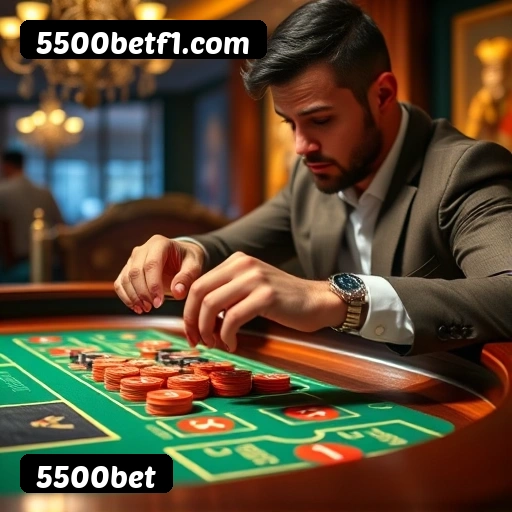 Interface do cassino ao vivo